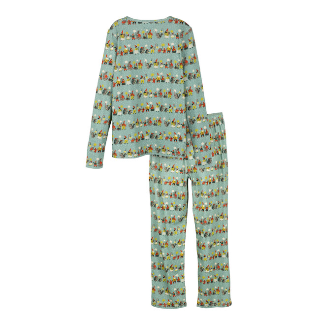 Women's Eliza Holiday Pajama Set, Winter Parade
