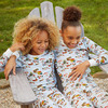 Taylor Holiday Long Sleeve Pajama Set, Winter Mushroom Village - Pajamas - 4