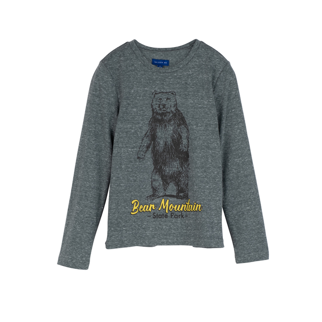 Rowan Long Sleeve Graphic Tee, Bear Mountain
