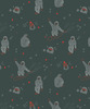 Dahl Holiday Pajama Set, Yeti - Pajamas - 2