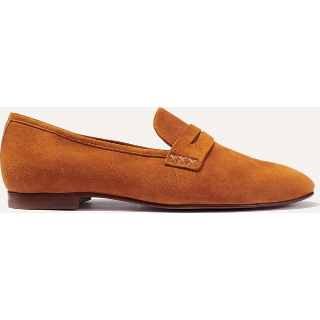 The Women's Penny, Caramel Suede - Loafers - 2