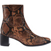 The Women's Downtown Boot, Python Embossed - Boots - 1 - thumbnail