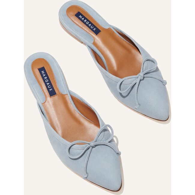 The Women's Ballet Mule, French Blue Suede
