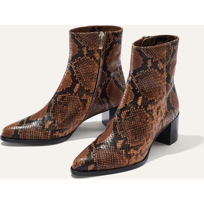 The Women's Downtown Boot, Python Embossed - Boots - 2