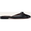 The Women's Ballet Mule, Black Nappa - Slip Ons - 3