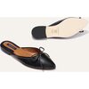 The Women's Ballet Mule, Black Nappa - Slip Ons - 5