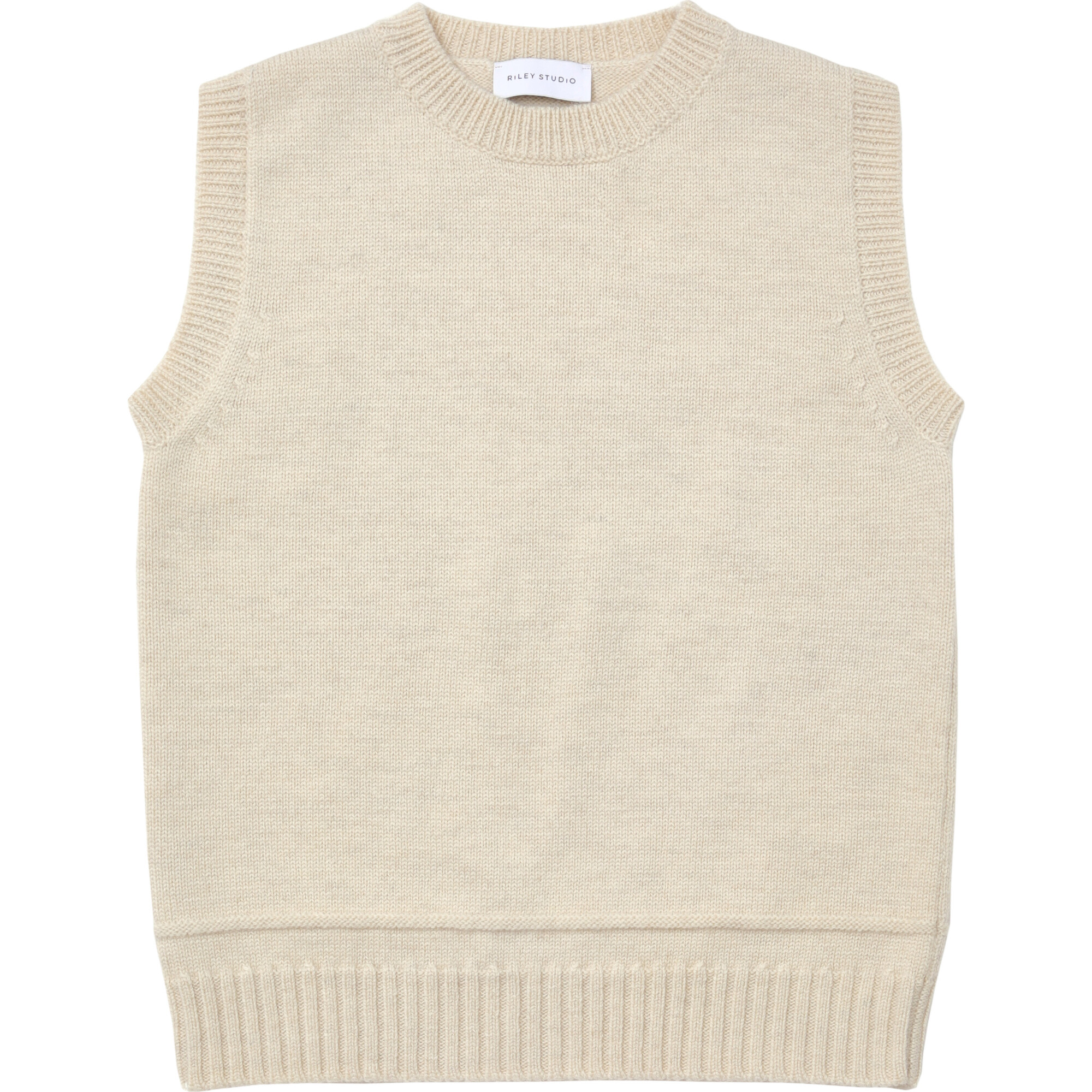 Adult Wool Knitted Vest - Riley Studio Jackets & Coats | Maisonette