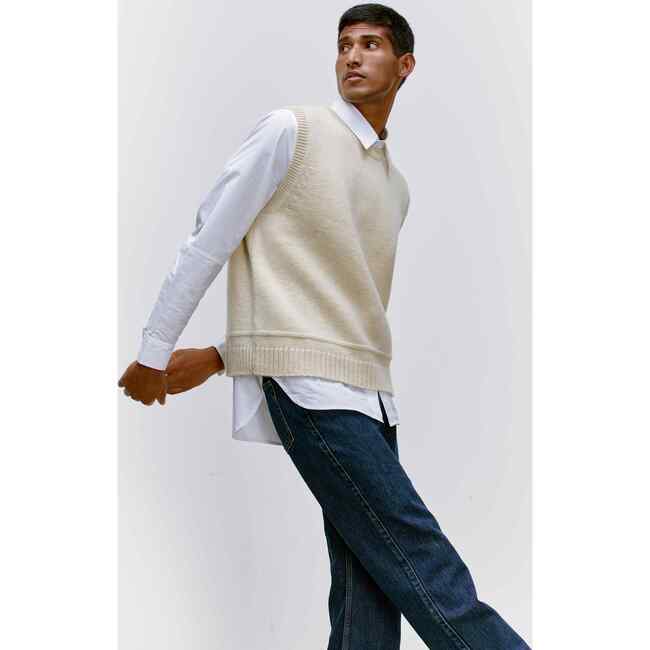Adult Wool Knitted Vest - Sweaters - 3