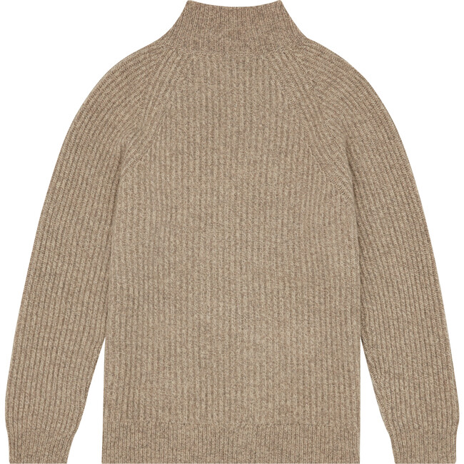 Adult Recycled Cashmere Funnel Neck Sweater - Sweaters - 5