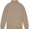 Adult Recycled Cashmere Funnel Neck Sweater - Sweaters - 5