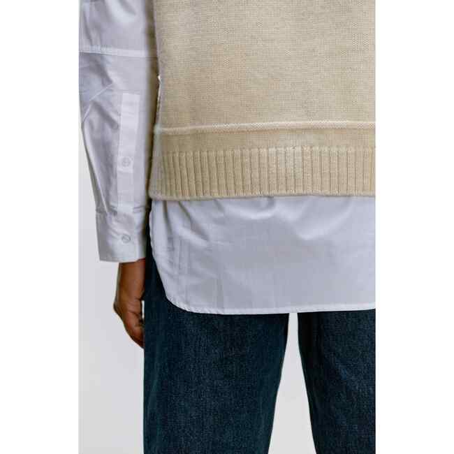 Adult Wool Knitted Vest - Sweaters - 4