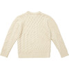 Adult Wool Patchwork Cable Knit Sweater - Sweaters - 6