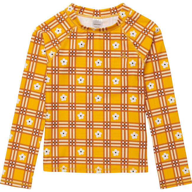 Maisonette x Seaesta Surf As If Rashguard, Floral Plaid