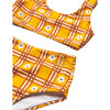 Maisonette x Seaesta Surf As If Bikini Set, Floral Plaid - Two Pieces - 3