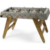 RS #3 Indoor/Outdoor Foosball Table, Stainless/Wood - Foosball Tables - 1 - thumbnail