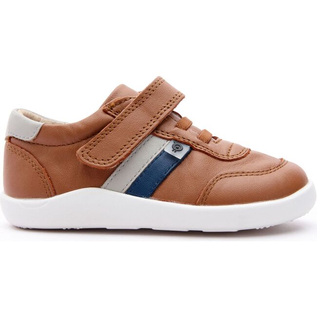 Leather Playground Sneakers, Tan
