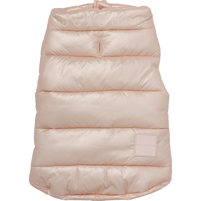 Arabella Puffer Vest, Peach - Dog Clothes - 1