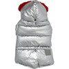 Alpine Puffer, Silver - Dog Clothes - 1 - thumbnail