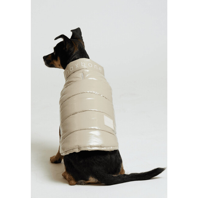 Arabella Puffer Vest, Sand - Dog Clothes - 2