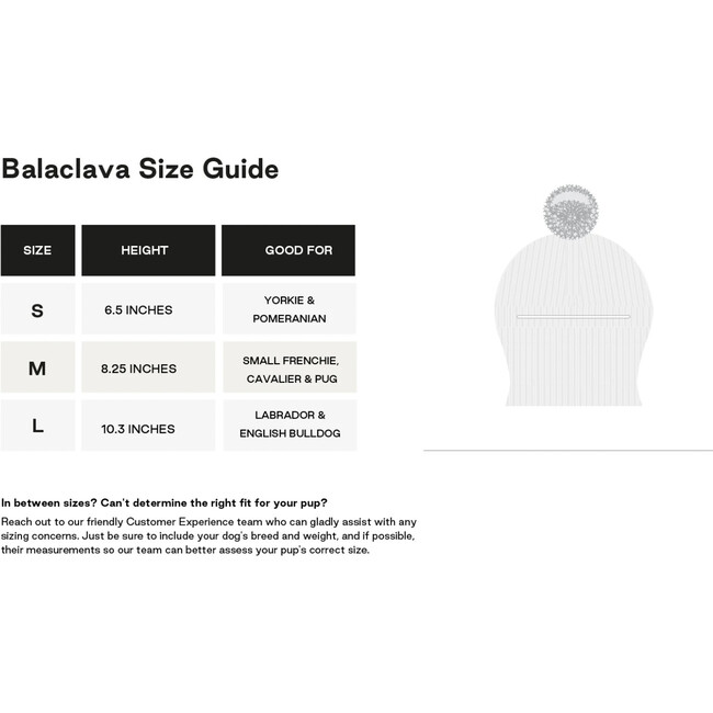 Ski Balaclava, Multi - Dog Clothes - 5