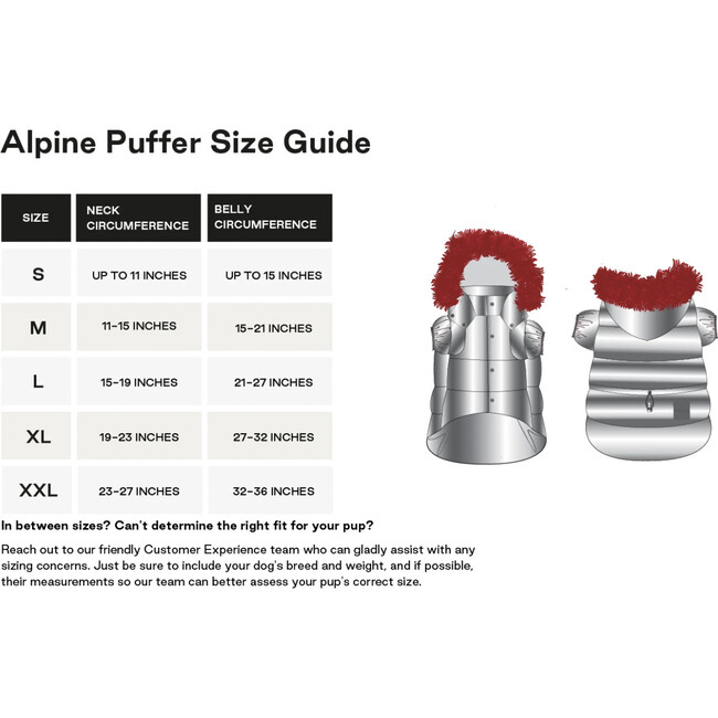 Alpine Puffer, Silver - Dog Clothes - 6