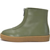 Leah Leather Boots, Khaki - Boots - 1 - thumbnail