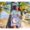 Circular Cloud Crossbody Bag, Blue - Bags - 4
