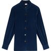 Women's Sophie Mockneck Shirt Jacket, Royal Navy - Jackets - 1 - thumbnail