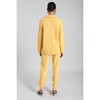 Women's Zoe V Neck Polo, Yellow - Sweaters - 5 - thumbnail