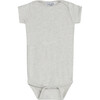Lori Bebe Short Sleeve Onesie, Cloud - One Pieces - 1 - thumbnail