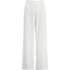 Women's Pointelle Boxer Pant, White - Loungewear - 1 - thumbnail