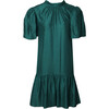 Women's Rosie Dress, Bottle Green - Dresses - 1 - thumbnail