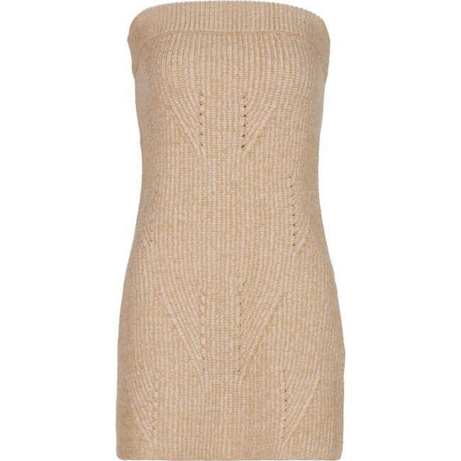 Women's Mae Knit Top, Camel Ecru