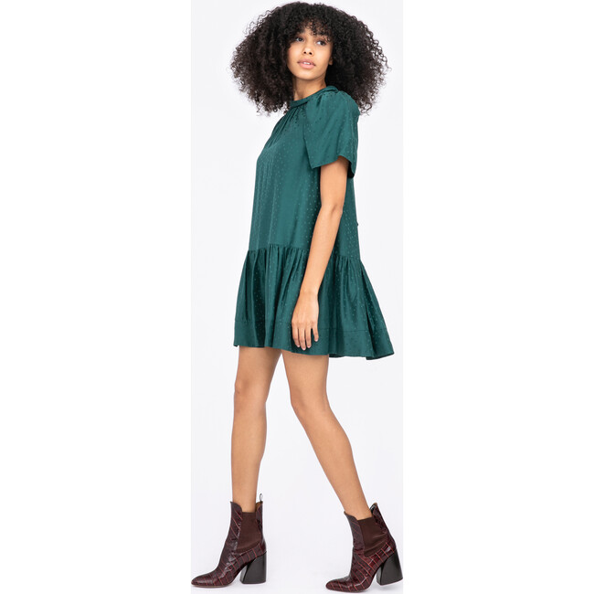 Women's Rosie Dress, Bottle Green - Dresses - 3