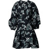 Women's Elizabeth Dress, Bottle Green, Ecru - Dresses - 1 - thumbnail