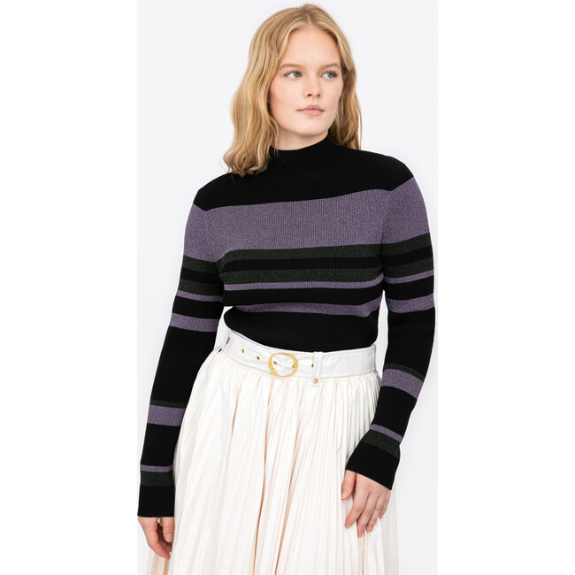 Women's Isadora Knit Top, Black Multi