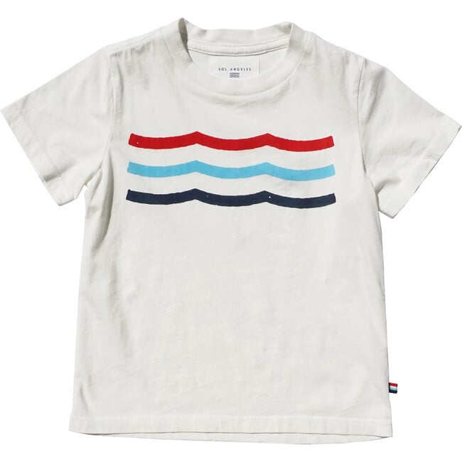 Sol Flag Waves Crew, White