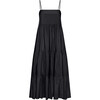 Women's Violet Dress, Black - Dresses - 1 - thumbnail