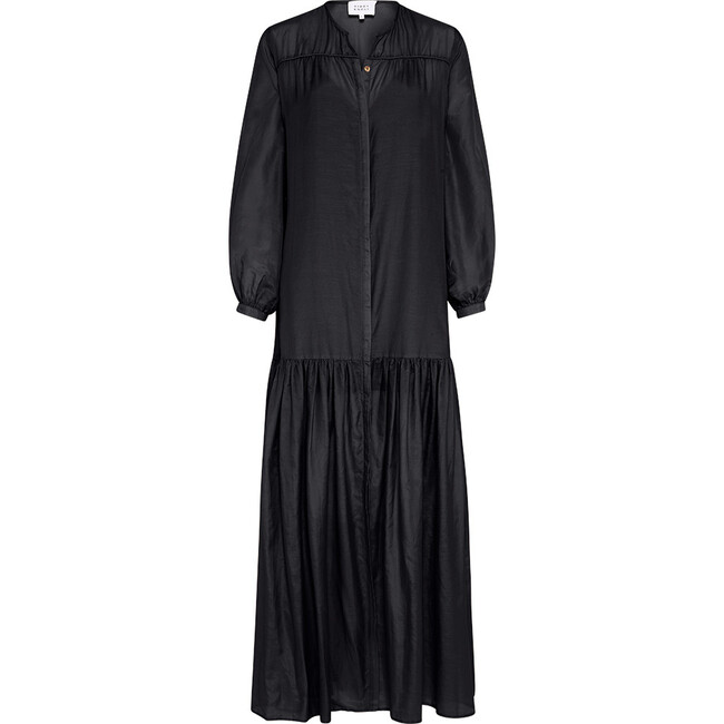 Women's Vitoria Shirtdress, Black - Dresses - 1