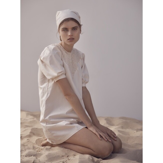 Women's Freja Dress, Coconut - Dresses - 4