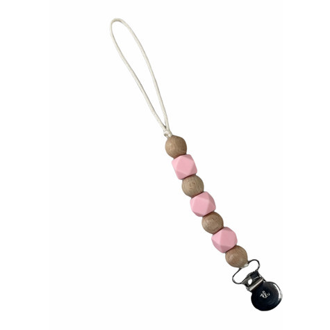 Petite Maya Pacifier & Toy Clip, Baby's Breath