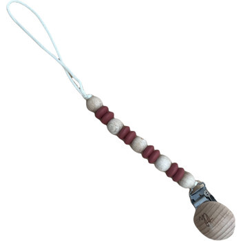 Petite Ori Pacifier & Toy Clip, Masala - Pacifiers - 1
