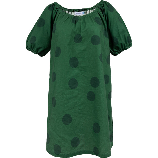 Women's Parker House Dress, Evergreen Dot