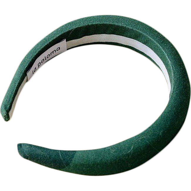 Clara Padded Headband, Evergreen