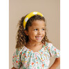 Clara Padded Headband, Golden Gingham - Hair Accessories - 2