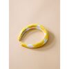 Clara Padded Headband, Golden Gingham - Hair Accessories - 3