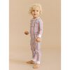 Long John Pajama Set, Paloma Stripe - Pajamas - 4 - thumbnail