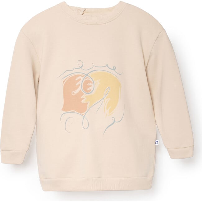 Kids Doves Sweatshirt, Pastel