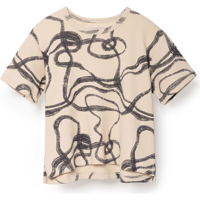 Kids Ribbed Lounge Top, Wind