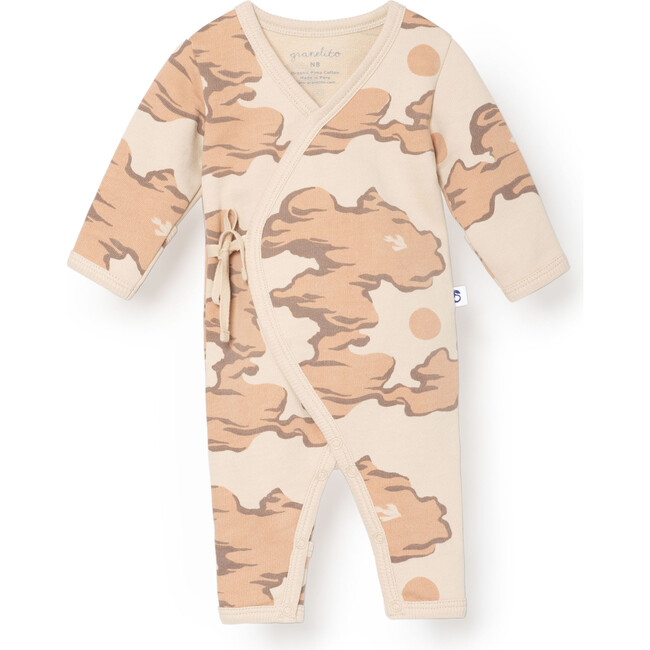 Baby Jumpsuit, Pink Clouds